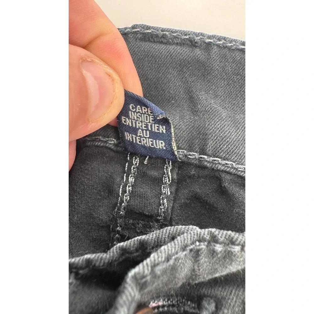 True Religion Pants Mens 32 Blue Straight Leg Flap Pocket Horseshoe Streetwear